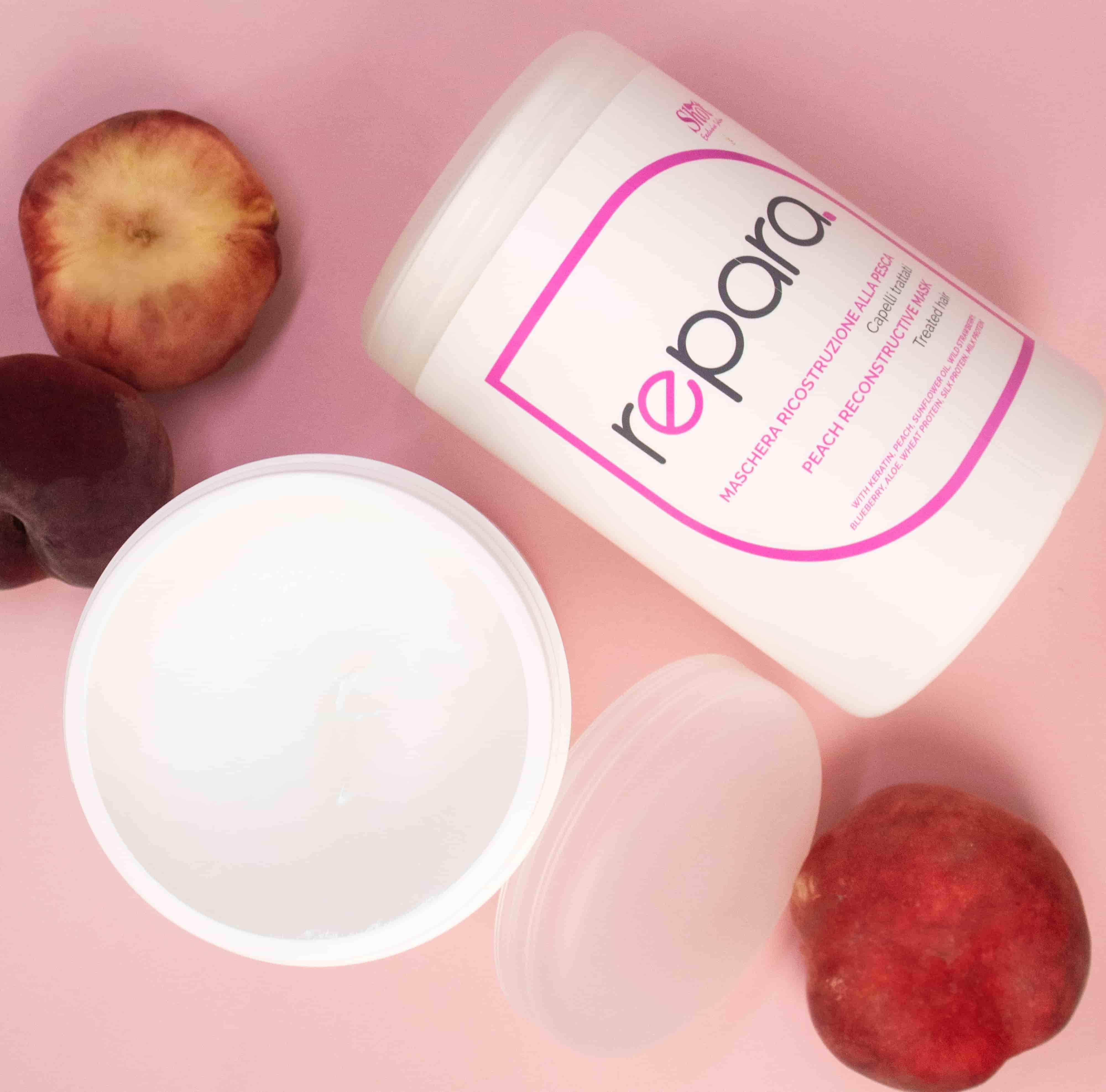 Відновлювальна ліпідна маска з персиком для пошкодженого волосся SHOT Peach Reconstructive Mask, 1000 ml - 3